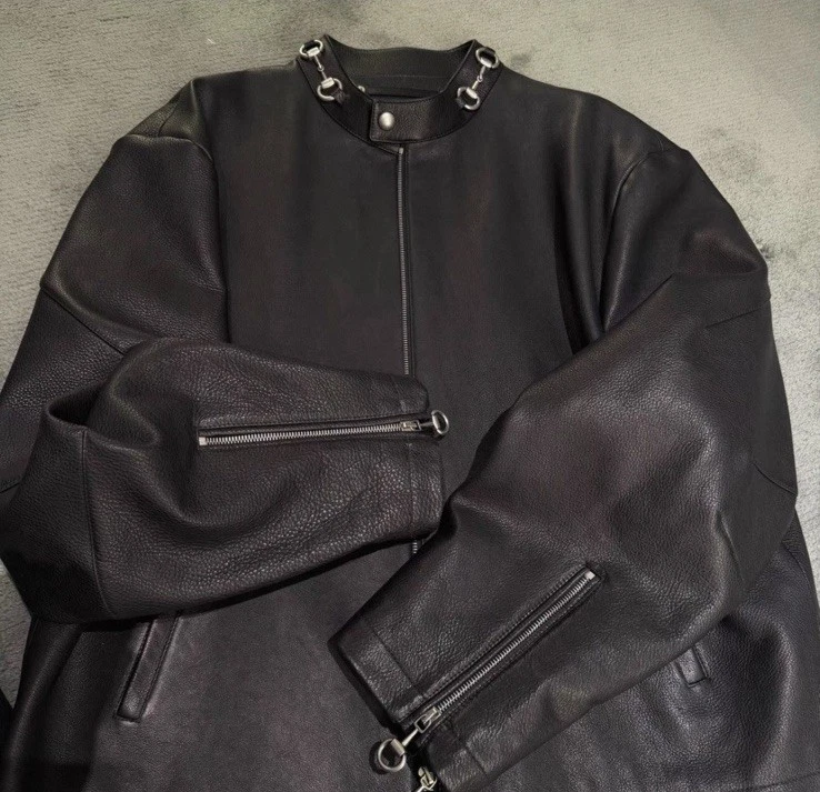 New Season! Gucci Horsebit Detailed Zip-Up Jacket Size M $7900 image 4