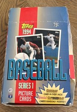 1994 Topps Baseball Series 1 Opened Box 400 Cards Lots Of Gold And Base Cards