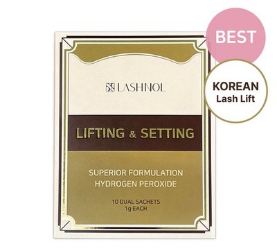 Lashnol Cysteamine Eyelash Perm (10 Dual Sachet)