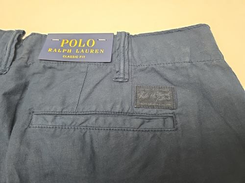 New Polo Ralph Lauren Men's Classic Fit 9" Shorts - Size 32 - Blue - Picture 6 of 13