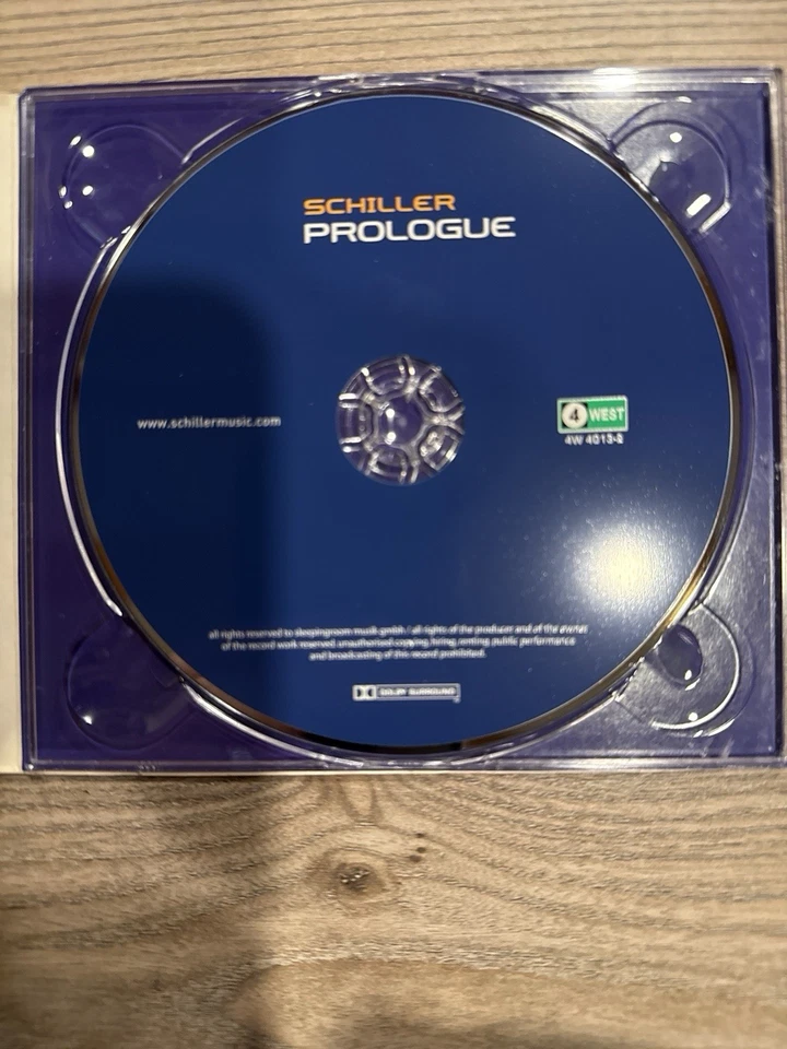 Schiller CD PROLOGUE US-Import, Digipak, sehr guter Zustand, Selten - Bild 3 von 3