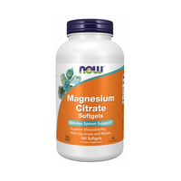 Now Foods Magnesium Citrate (180 Softgels) Unflavoured