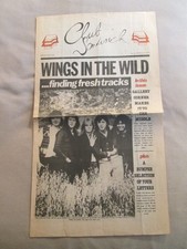 Paul McCartney Club Sandwich Issue #9 1978 Wings In The Wild RARE The Beatles