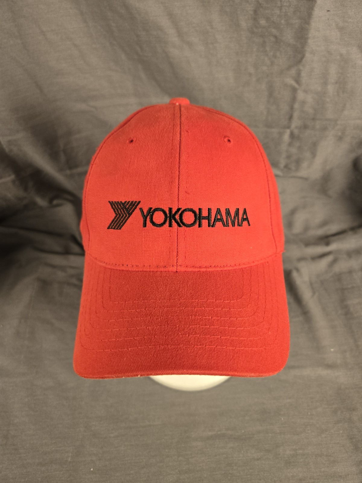 Yokohama Motorsports Red Baseball Cap Magic Headwear