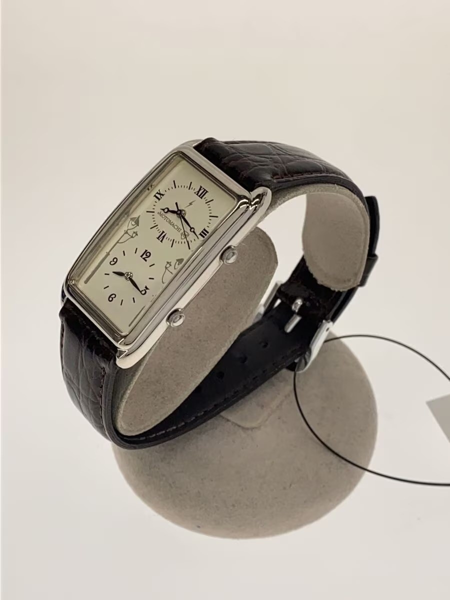 SEIKO MOTOMACHI Y15W-5A20 Dual Time Quartz White Dial Watch Japan
