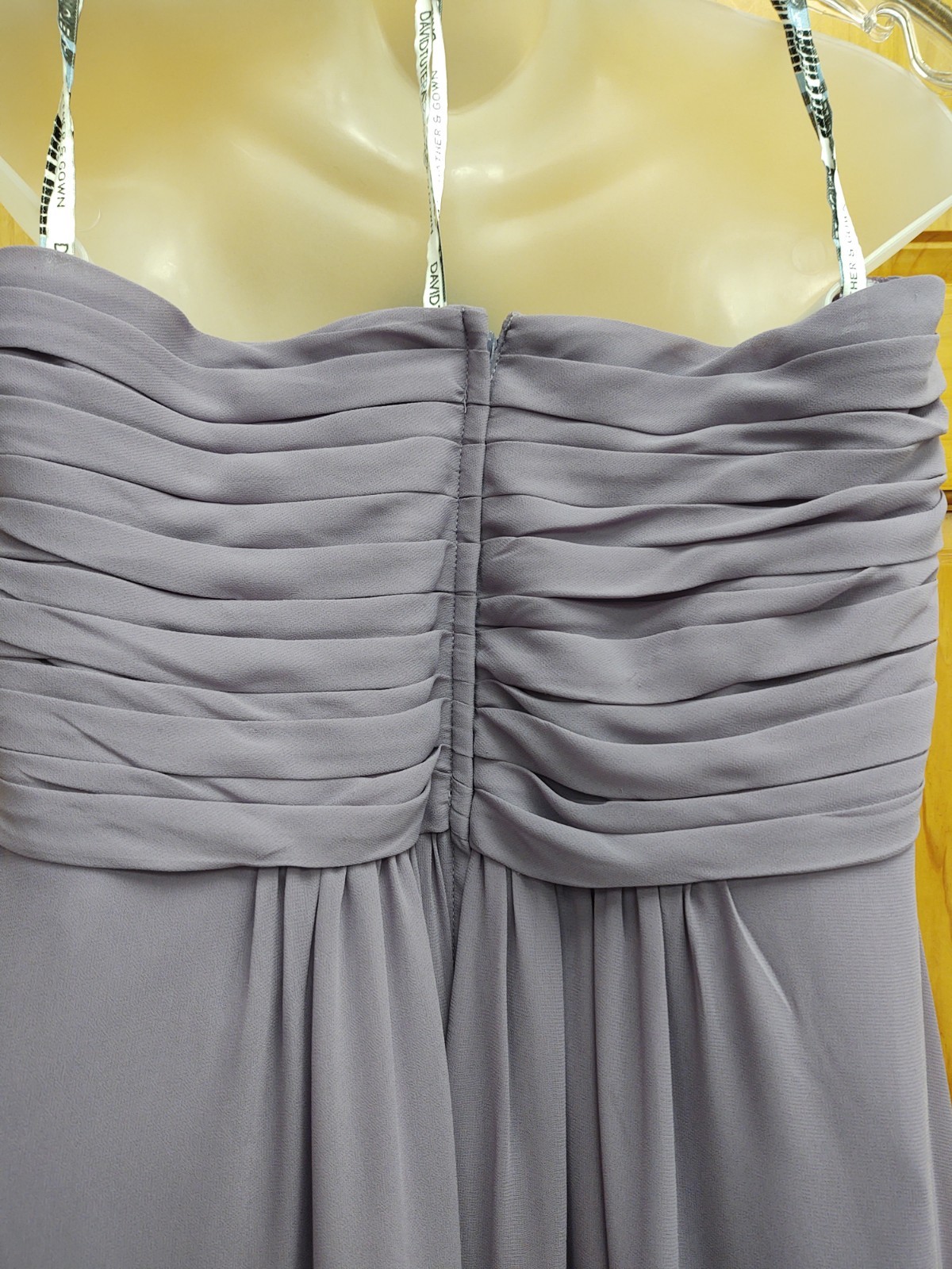 David Tutera Gather & Gown Prom Wedding Formal Bridesmaid Gown Size 14  Wisteria