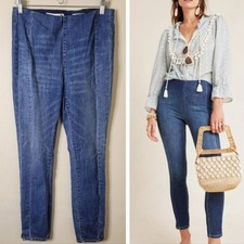 Pilcro Anthropologie High-Rise Denim Legging Size 31 Casual Stretch Pull On