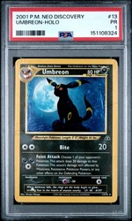Umbreon 13/75 Neo Discovery Holo Rare