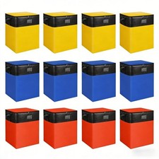 6/12Pack 180L Moving Bags, Heavy Duty Storage Totes, Waterproof Packing Bags UK