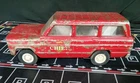 Vintage 1960s Tonka Fire Chief Jeep Wagoner