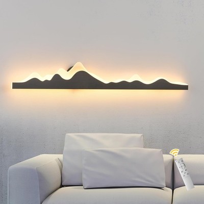 LED Wandleuchte Wandbild beleuchtet dimmbar mit Fernbedienung 120cm