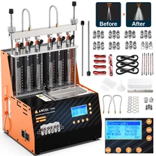GDI EFI FSI Piezo Ultrasonic Fuel Injector Tester Machine Fuel Injector Cleaner 