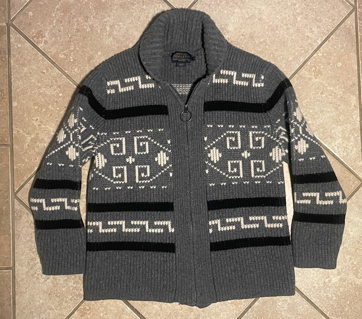 Pendleton The Original Westerley Wool Cardigan Zi… - image 1