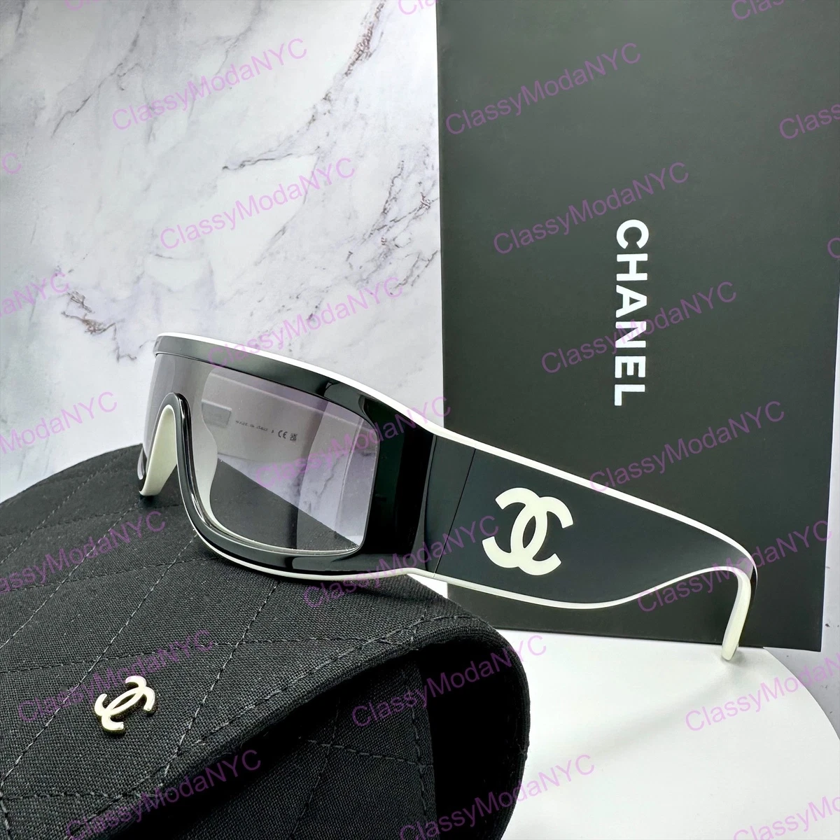 CHANEL Shield Sunglasses for Men for sale | eBay