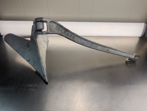 CQR/Plow 25lb Boat Anchor, Galvanized Steel pat no 1316946