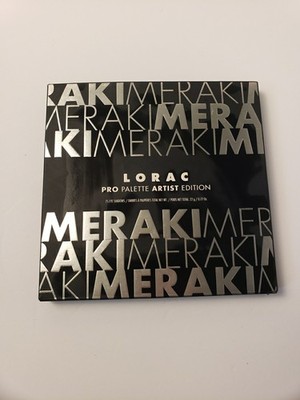 LORAC PRO PALETTE ARTIST EDITION MERAKI ~25Eyeshadow Shades. New In Box 