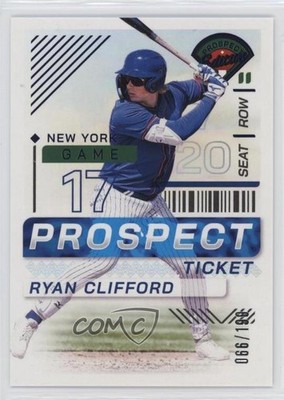 2024 Panini Prospect Edition Blue 66/199 Ryan Clifford #199 1a7j
