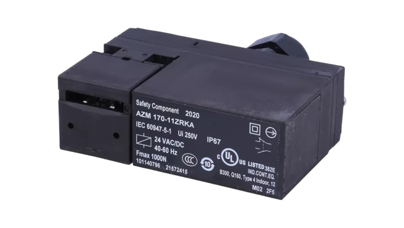 Safety Switch: Lockout NC + AZM 170-11ZRKA 24VAC/DC