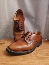 Loake England Mens Size UK 8 Brown Epsom TW Brogue Leather Shoes Goodyear Welt