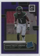 2022 Donruss Rated Optic Preview Purple 8/50 Ahmad Gardner Sauce Rookie RC v9t