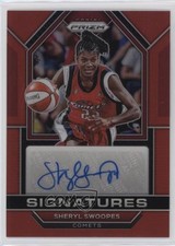 2023 Panini Prizm WNBA Signatures Red 17/99 Sheryl Swoopes #SG-SHW Auto HOF 00zd