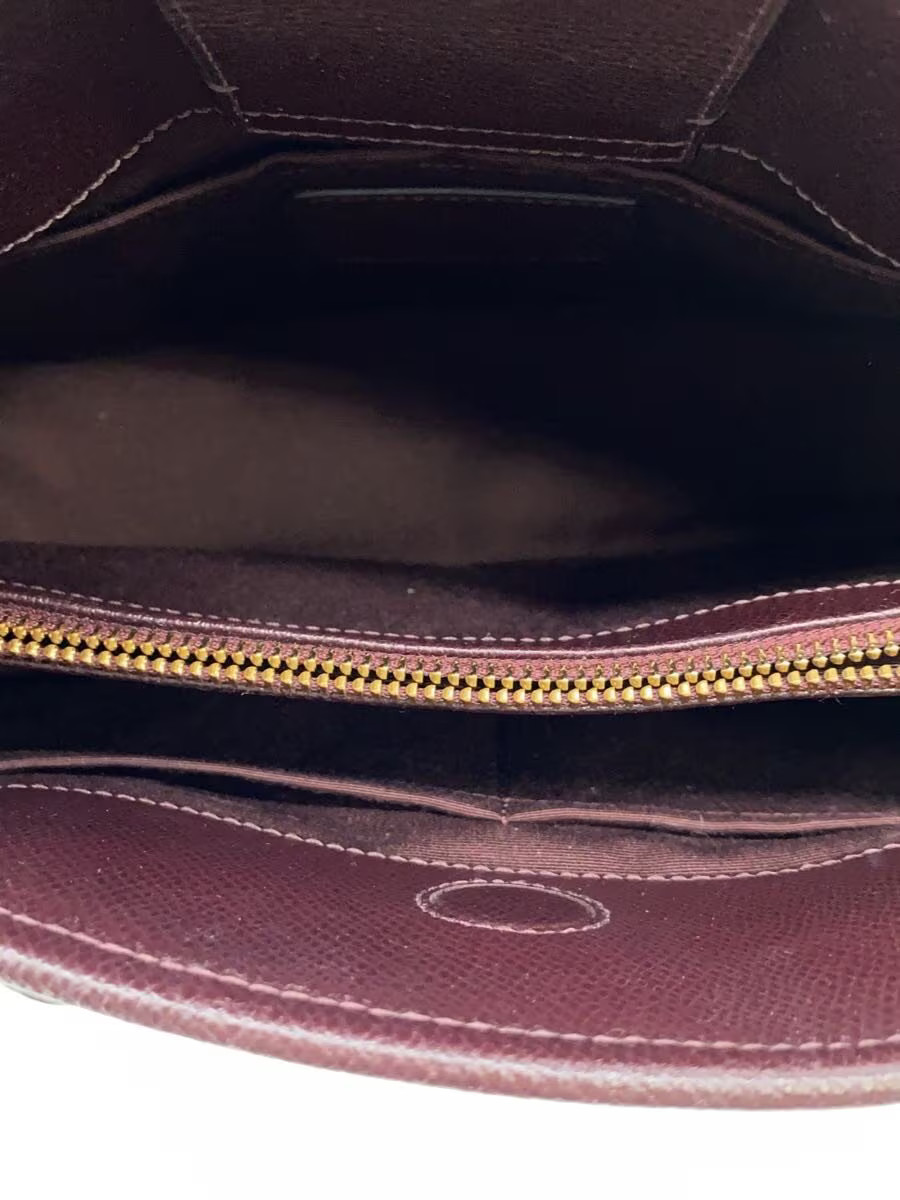 COACH Tote Bag All Leather Leather BRW thumbnail 6