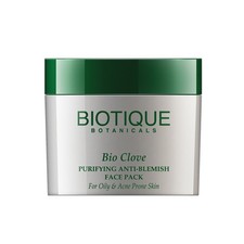 Biotique Bio Clou de Girofle Purifiant Anti Tache Visage Lot Pour Gras Peau 75g