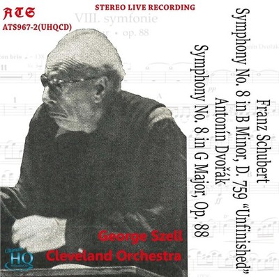 George Szell Schubert: Symphony No. 8 Dvorak: Symphony No. 8 JAPAN UHQCD ATS9672