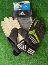 guanti portiere Van Der Sar Barthez Adidas Goalkeeper gloves vintage 2000 size 8