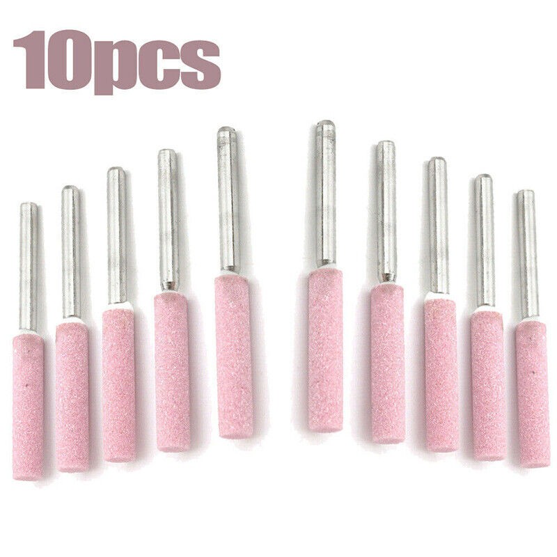 10Pcs Millstone Grinding Stones Sharpening Tool Kit For meta