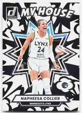 2025 Donruss WNBA #15 Napheesa Collier My House Minnesota Lynx