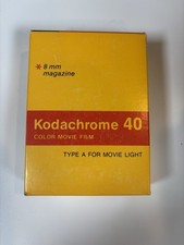 New OCT 1985 KODAK Kodachrome 40 MAGAZINE8mm Roll Color Movie Film Type A
