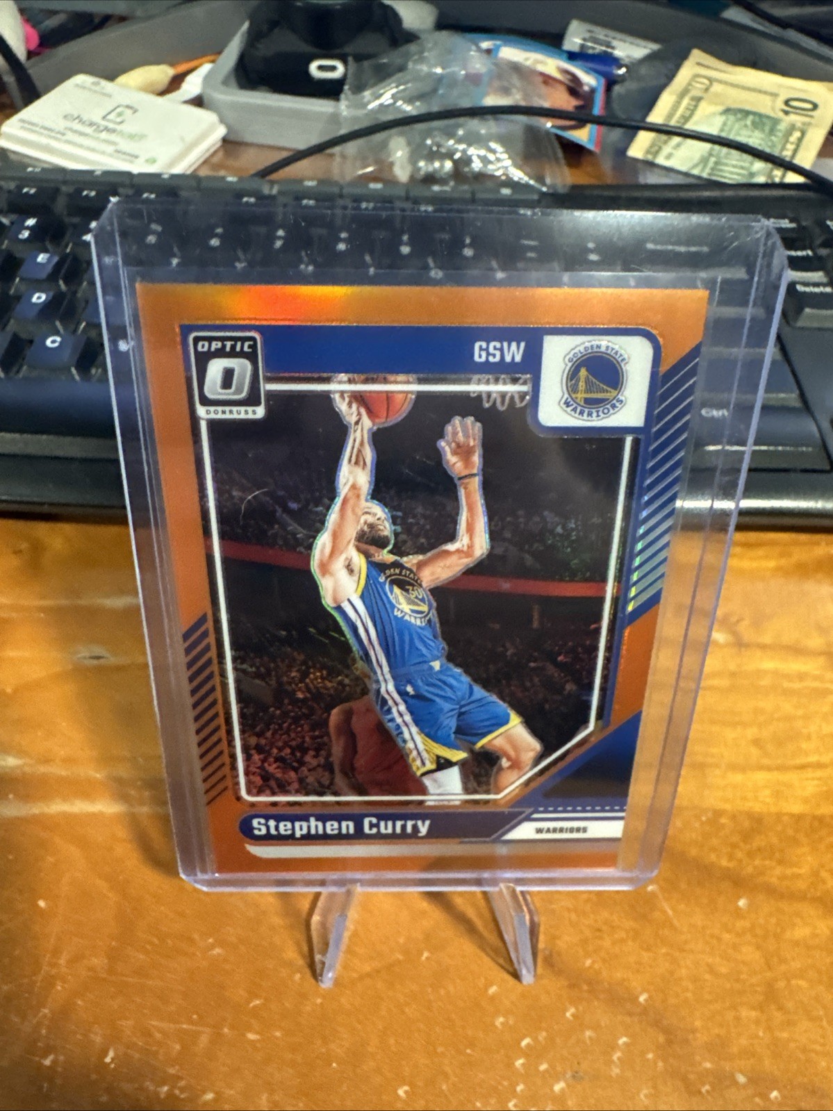 2024-25 Panini Donruss Optic Stephen Curry #155 Orange Prizm /175