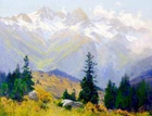 Oil painting Afternoon-Autumn-San-Juan-Mountains-Colorado-Charles-Partridge-Adam