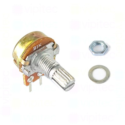 Linear-Drehwiderstand Potentiometer Auswahl THT 6mm 125mW WH148 Poti Widerstand