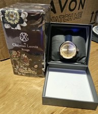 Avon Christian Lacroix Rouge EU de Parfum 100ml with Free Watch Gift New Sealed