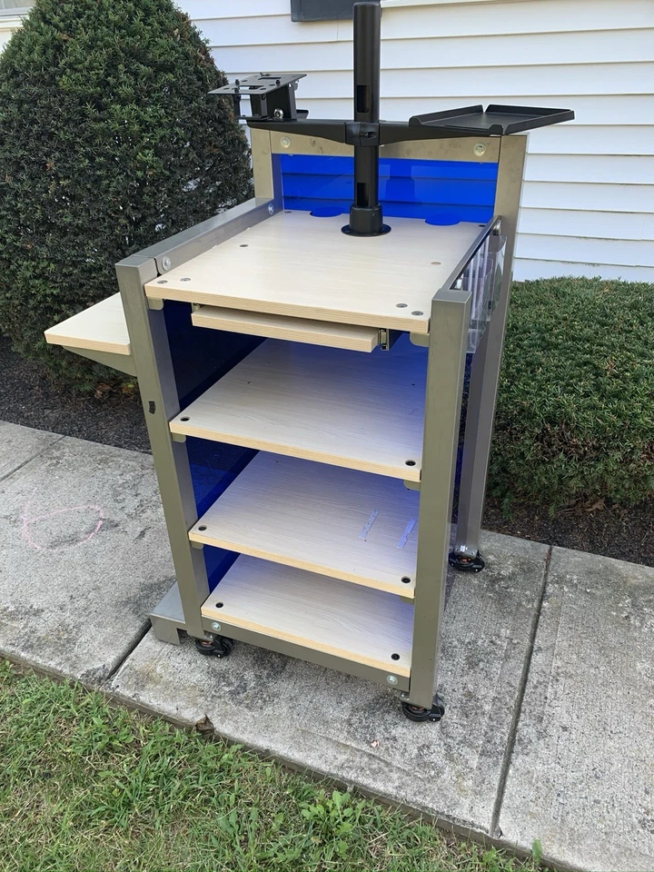 Carro móvil multiusos (carrito cajero móvil Best Buy) Foto 2 de 4