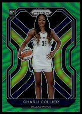 2021 Panini Prizm WNBA #89 Charli Collier Prizms Green (RC)