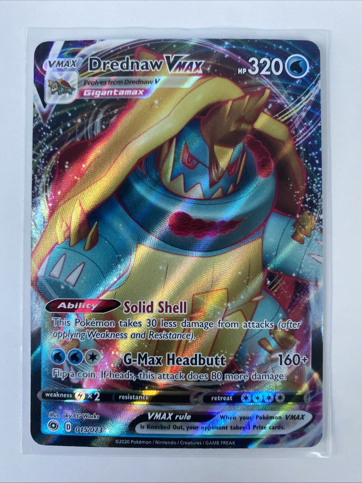 Drednaw VMAX #15 Pokemon Champion's Path