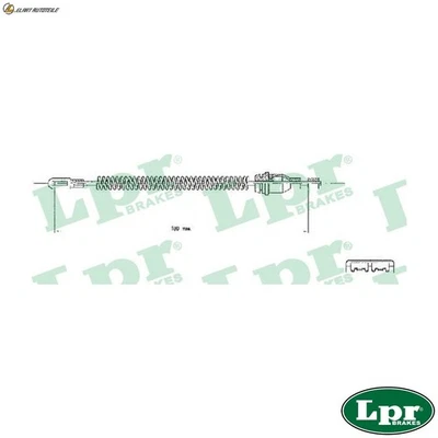 SEILZUG FESTSTELLBREMSE C0543B FÜR VAUXHALL ZAFIRA/Mk ASTRAVAN/IV COMBO/II 1.2L - Bild 1 von 4