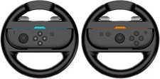 Image of Switch 2 Steering Wheels for Mario Kart 8 Deluxe – 2 Pack Racing Wheel Accessory