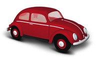 Busch 52901, Vw KäFer Mit Brezelfenster / H0