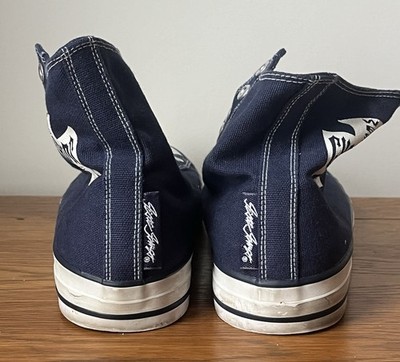 Vintage WCC Jesse James West Coast Choppers Chucks High Top Shoes