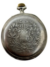 Rare 1904 IWC Schaffhausen Silver Pocket Watch - A. Borsig Presentation Piece