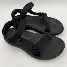 Teva Original Universal Sandals Womens Size 7 Black Strappy Athletic Fast Ship 
