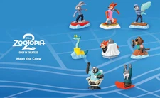 2025 McDonald's Disney Zootopia 2 Single or Set Unopened Boxes Brand New