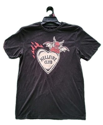 Stranger Things T Shirt Hellfire Club Valentine's Day Shirt Vintage Size Small