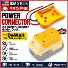 Power Connector DIY Battery Adapter Holder Dock For DeWalt 18V/20V Max Battery