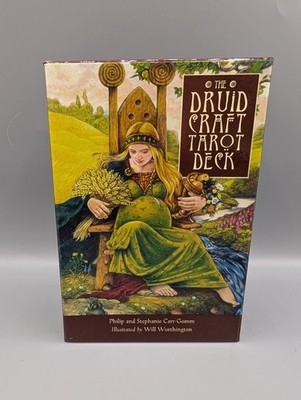 The Druid Craft Tarot Deck Set 78 Cards 80 Paged Book 