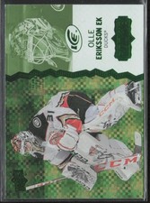 2023-24 UD Ice Olle Eriksson Ek 103 Base Green RC